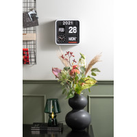 Nástenné hodiny Mini Flip Karlsson KA5364WH, 24cm